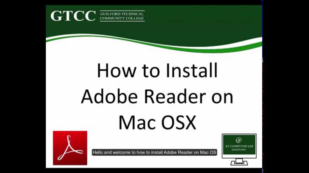 How to download adobe reader on mac for free